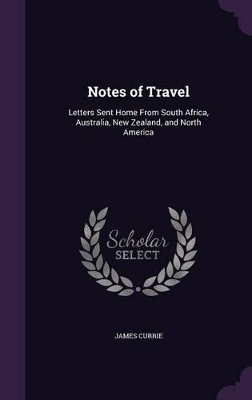 Book cover for Notes of Travel