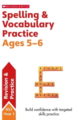 Cover of Spelling and Vocabulary Practice Ages 5-6