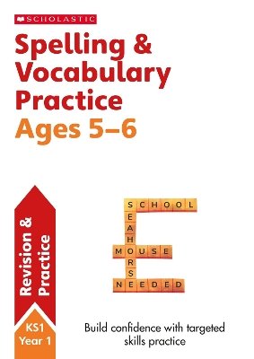 Cover of Spelling and Vocabulary Practice Ages 5-6