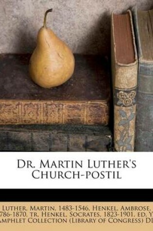 Cover of Dr. Martin Luther's Church-Postil