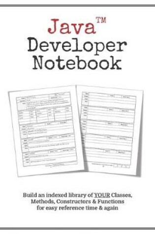 Cover of Java Developer Notebook