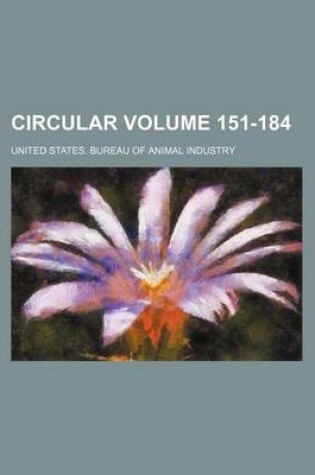 Cover of Circular Volume 151-184