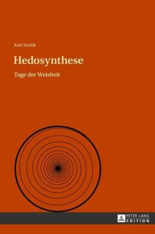 Cover of Hedosynthese: Tage Der Weisheit