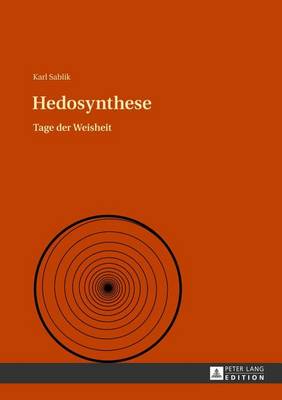 Book cover for Hedosynthese: Tage Der Weisheit