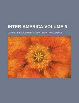 Book cover for Inter-America Volume 5