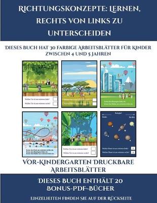 Book cover for Vor-Kindergarten Druckbare Arbeitsblätter (Richtungskonzepte