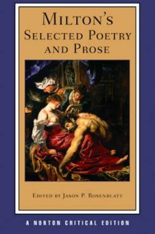 Cover of Milton's Selected Poetry and Prose