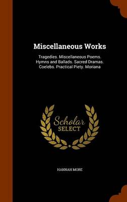 Book cover for Miscellaneous Works