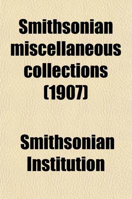 Book cover for Smithsonian Miscellaneous Collections (Volume 49)