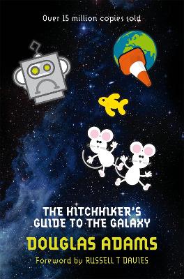 Book cover for The Hitchhiker's Guide to the Galaxy