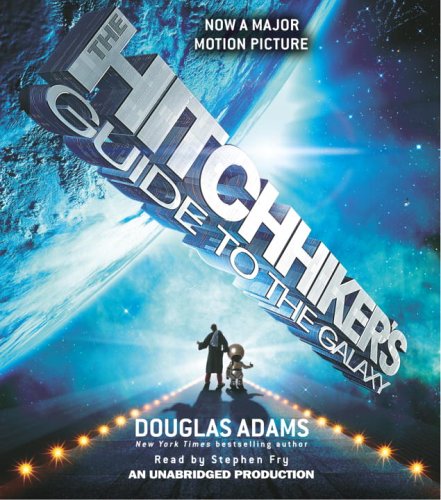 Book cover for The Hitchhiker's Guide to the Galaxy