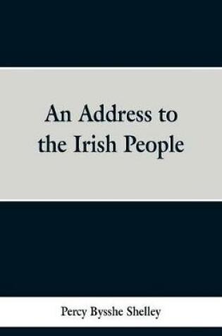 Cover of An Address to the Irish People