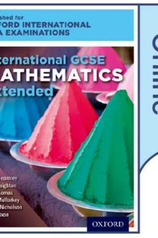 Cover of OxfordAQA International GCSE Mathematics Extension (9260)