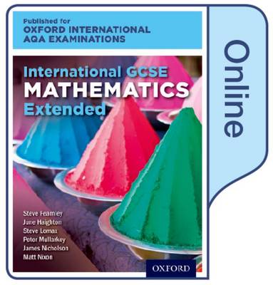 Book cover for International GCSE Mathematics Extended Level for Oxford International AQA Examinations