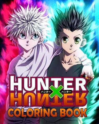 Book cover for Hunter x Hunter Coloring Book