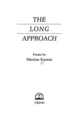 Cover of Kumin Maxine : Long Approach