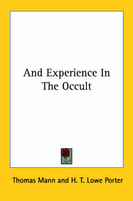 Book cover for And Experience in the Occult