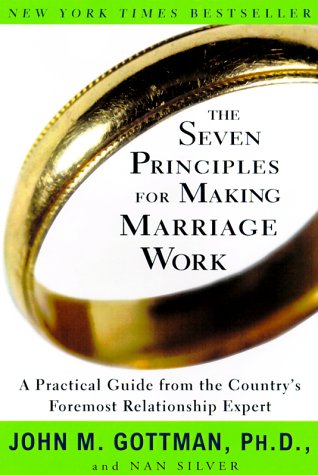 Book cover for The Seven Principles for Making Marriage Work