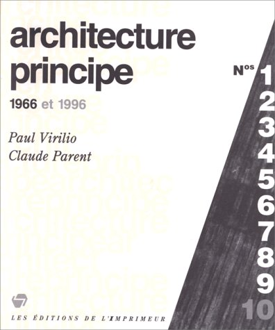 Book cover for Architecture Principe