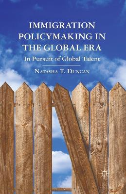 Book cover for Immigration Policymaking in the Global Era