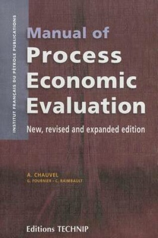 Cover of Manual of Process Economic Evaluation