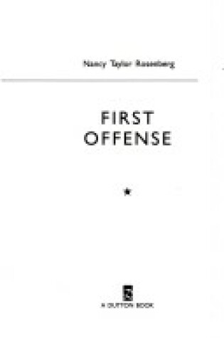 Cover of First Offense