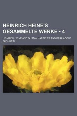 Cover of Heinrich Heine's Gesammelte Werke (4)