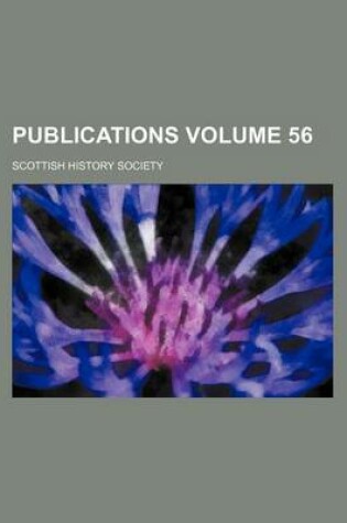 Cover of Publications Volume 56