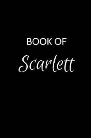 Cover of Book of Scarlett