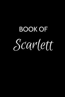 Book cover for Book of Scarlett