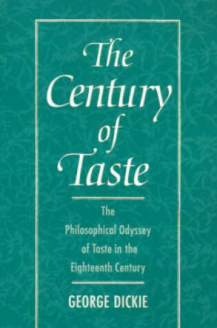 Cover of The Century of Taste