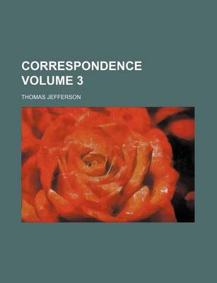 Book cover for Correspondence Volume 3