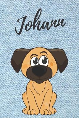 Book cover for Johann Hunde-Notizbuch / Malbuch / Tagebuch