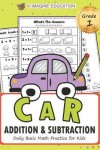Book cover for Car Addition and Subtraction Grade 1