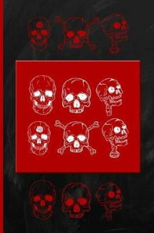 Cover of Head Skulls in Red