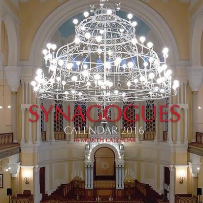 Book cover for Synagogues Calendar 2016