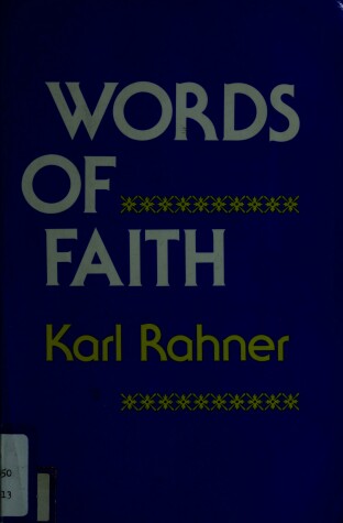 Book cover for Words of Faith