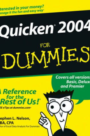 Cover of Quicken 2004 For Dummies