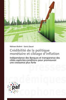 Book cover for Credibilite de la Politique Monetaire Et Ciblage D Inflation