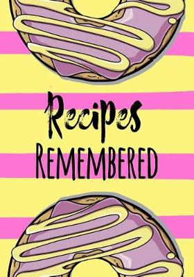 Book cover for Recipes Remembered