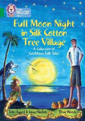 Book cover for Full Moon Night in Silk Cotton Tree Village: A Collection of Caribbean Folk Tales