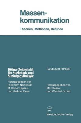 Book cover for Massenkommunikation