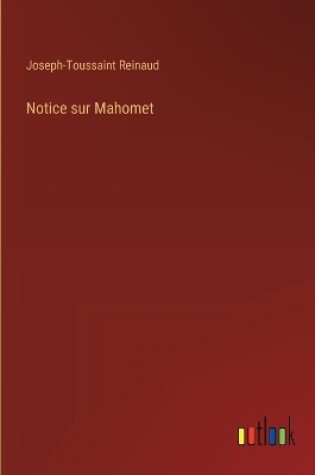 Cover of Notice sur Mahomet