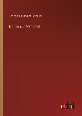 Book cover for Notice sur Mahomet