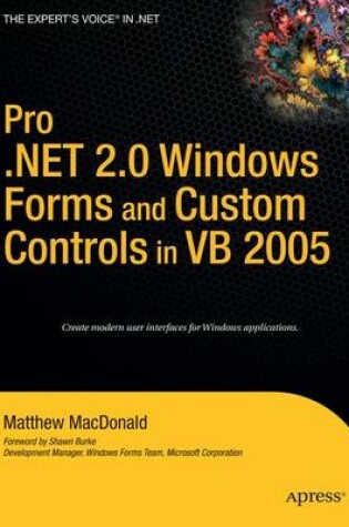 Cover of Pro .NET 2.0 Windows Forms and Custom Controls in VB 2005