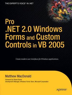 Book cover for Pro .NET 2.0 Windows Forms and Custom Controls in VB 2005