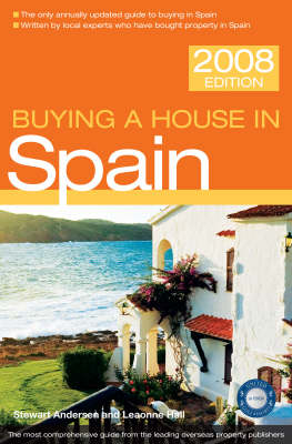 Book cover for Buying a House in Spain 2008