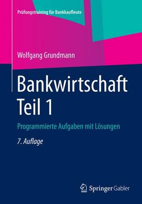 Cover of Bankwirtschaft Teil 1