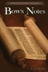 Book cover for Bow's Notes