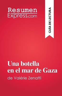 Book cover for Una botella en el mar de Gaza